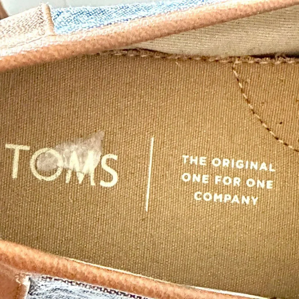 Toms Men's Avalon Loafer Flat Size 10 M